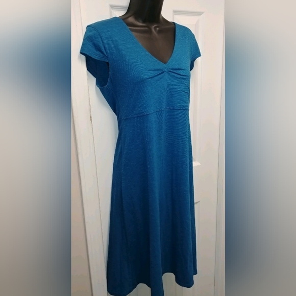 Toad&Co blue dress - Picture 2 of 7